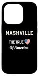 iPhone 14 Pro Patriotic Love Nashville USA The True Heart Of America Case