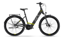 Husqvarna Husqvarna Grand Towner 4 CB | Elcykel Fotbroms | Bosch Performance Line / 500 Wh | Svart