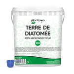 PLANTAWA Terre Diatomée en Poudre 5kg | Poudre de Haute Qualité pour le Jardin Potager, la Lutte contre les Parasites, la Conservation des Semences | Durable et Pure 100% Naturelle