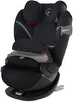 Cybex Gold Pallas S-Fix 2-in-1 Child's Car Seat, for Cars With and Without ISOFIX, Group 1/2/3 (9-36 kg), From Approx. 9 Months to Approx. 12 Years, Deep Black