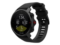 Polar Grit X - Svart Dlc - Sportklocka Med Band - Silikon - Svart - Bandstorlek: M/L - Display 1.2" - Bluetooth - 44 G