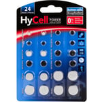 Hycell Gmbh - HyCell Jeu de piles bouton 2 x ag 1, ag 3, ag 4, ag 5, ag 8, ag 10, ag 12, ag 13, ainsi que 2 x cr 1620, cr 2016, cr 20