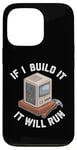 Coque pour iPhone 13 Pro Si je construis un PC Gamer, il fonctionnera,