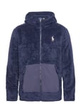 Polo Ralph Lauren Pile Fleece Full-Zip Hoodie Marinblå