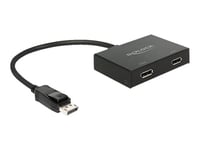 Delock Displayport 1.2 Splitter 0.3m Displayport 2 X Displayport Sort