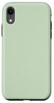 Coque pour iPhone XR Couleur vert sauge clair