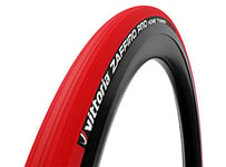 Vittoria Zaffiro Pro Home Full Tyre Designed for indoor Trainers - Red, 700 x 23 c