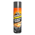 Armor All, Cockpit Shine Car Interior Cleaner 500ml, Vanilla, Cleans and Restores Dashboards and Trims, Anti-Static Formula, Suitable for Plastic, Rubber and Vinyl, Ideal for Car Detailing, Made in UK