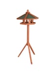 Trixie natura bird feeder with stand pine wood ø 65 × 46 cm/1.45 m brown