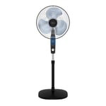 Ventilateur sur pied Rowenta VU4420F0 Essential+ anti-moustique 60 W Noir