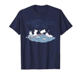 Moomin Dance In The Waves Finn Family Moomintroll Quote T-Shirt