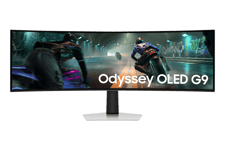 Samsung 49" Odyssey OLED G91SD DQHD, 144Hz Gaming Monitor Silver