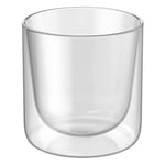 alfi GLASSMOTION 190 ml, verres isothermes en borosilicate, lot de 2, verres à café résistants à la chaleur, verres à thé, verres à café à double paroi, verre à double paroi à effet flottant