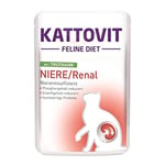 Kattovit Feline Diet Rein/Renal Dinde 85 g - Lot de 24