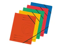 Herlitz Colorspan - Filmapp - För A4 - Blandade Färger (Paket Om 5)