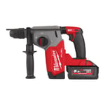 Milwaukee M18 FHX 552X Borrhammare med batteri och laddare