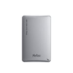 Netac Cabinet Boîtier Aluminium pour 2.5 SATA, Interface USB 3.0, Câble USB A vers C