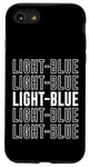 Coque pour iPhone SE (2020) / 7 / 8 Bleu clair