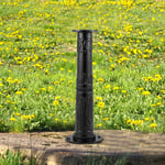 VEVOR Support Pompe à Eau Manuel Fonte Fontaine Puits Jardin 23,7 x 23,7 x 66 cm