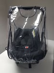 Rain cover for the Britax Baby Safe Plus SHR car seat, made in the UK