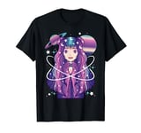 Galactic Anime Celestial Princess Manga Girl Goth Emo T-Shirt