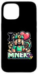 iPhone 15 I heart Miners - I love Miners for valentines day him & her Case