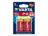 Varta Max Tech 04714 - Batteri 2 X C - Alkaliskt