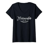 Womens Maracaibo Venezuela Vacation South America Travel Venezuela V-Neck T-Shirt