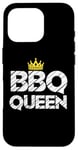 Coque pour iPhone 16 Pro BBQ Queen - Smoking Hot Grill Master, reine du grill