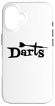 Coque pour iPhone 16 Dart fléchettes Cible de Fléchettes jeu fléchettes