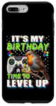 Coque pour iPhone 7 Plus/8 Plus It's My Birthday Bird Time to Level Up Jeu vidéo