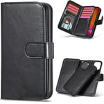 iPhone 13 Pro Max Double Wallet (Black) Double Wallet Case  Black