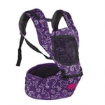 Thole Adjustable Baby Carrier Ergonomic Hip Seat Breatheable Infant Newborn Front Carrier Wrap Sling BackpackToddler Holder,purple