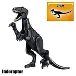 Jurassic Dinosaur Set Byggkloss Leksak Figur Indoraptor Velociraptor Triceratop T-rex Världen Dino Tegel Kompatibel