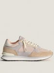 Hoff Womens City Antibes Trainers - Beige/pink, Multi, Size 3, Women