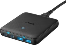 Anker PowerPort Atom III Slim Wall Charger Dual Dual USB-C Ports Dual USB-A ports (65W Max) PIQ 3.0 GaN Material