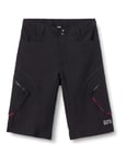 GORE WEAR Men's Shorts, C3, Trail Shorts, Black/Red, XL