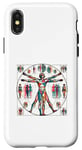 iPhone X/XS The Vitruvian Man by Da Vinci Case