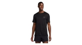 Maillot manches courtes nike running division noir homme