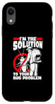 iPhone XR I'm The Solution To Your Bug Problem Rodent Vermin Case