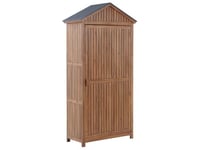 Armoire de jardin en bois 200 x 100 cm SAVOCA