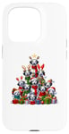 Coque pour iPhone 15 Pro Christmas Tree Dalmatian Dalmatians Dal Dally Dog