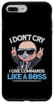 Coque pour iPhone 7 Plus/8 Plus Baby Boss « I Don't Cry I Give Commands Like A Boss » Kids