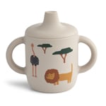 Liewood Neil sippy cup - safari sandy mix