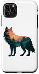 Coque pour iPhone 11 Pro Max Loup Randonnée Chasse Plein Air Camping Forêt Homme Femme Loup