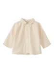 Caramel Baby Aloe Cotton Shirt, Off White