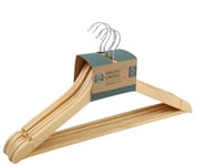 FORNOR 15112 Cintre en Bois X5 44,5 x 23 x 1,2 cm