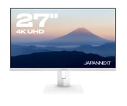 JapanNext JN-IPS27UHDR-C65W-HSP-W | Écran PC Bureautique | 27" | 4K UHD | USB-C (+ charge 65W)