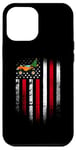 iPhone 12 Pro Max Merry Christmas USA American Flag Patriotic Monster Truck Case