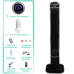 Vie Air 50 Inch Luxury Digital 3 Speed High Velocity Tower Fan with Fresh air